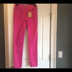 Boden pink jeans NEVER WORN